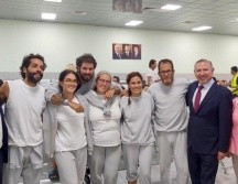 La Flotilla Global Sumud fue interceptada por fuerzas israelíes la semana pasada antes de llegar a su destino en aguas internacionales. ESPECIAL/Secretaría de Relaciones Exteriores