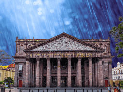 La posibilidad de lluvia en Guadalajara este día es alta por la tarde, pero más durante la noche y rumbo a la madrugada del miércoles. ESPECIAL / CANVA