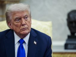 Trump asegura que hará “todo lo necesario” para que Israel y Hamás respeten su plan de paz en Gaza. EFE/S. THEW