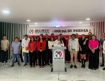 La ex candidata a la gubernatura de Jalisco reprochó que Movimiento Ciudadano ha votado en conjunto con Morena y sus aliados polémicas reformas. EL INFORMADOR / O. GONZÁLEZ