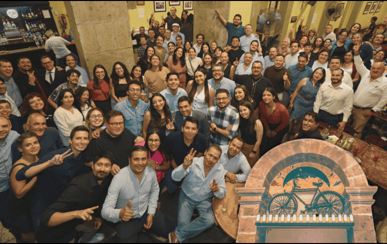 Personal de EL INFORMADOR celebró el 108 aniversario del periódico en La Fuente. EL INFORMADOR / A. Navarro