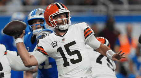 Los Browns recibirán a cambio de Joe Flacco una selección de quinta ronda del Draft de 2026. AP / ARCHIVO