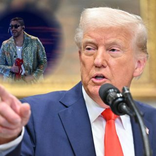 Trump ve "ridículo" que Bad Bunny esté en el medio tiempo del Super Bowl