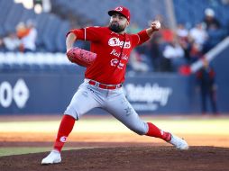 El tapatío Alemao Hernández se ha consolidado como el lanzador inicial más confiable para los Charros en los últimos tres años. ESPECIAL / Charros de Jalisco