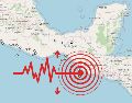La madrugada del 8 de octubre se presentó actividad sísmica en Chiapas, Guerrero y Oaxaca. ESPECIAL / Sistema Sismológico Nacional