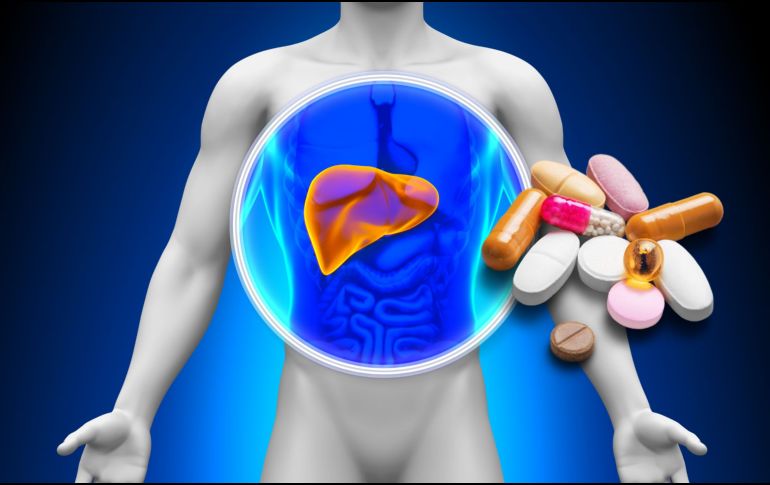El daño hepático inducido por medicamentos es una de las causas más frecuentes de insuficiencia hepática aguda. CANVA