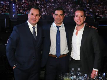 Juan Pablo Canales, Carlos Lamadrid e Ignacio Robles. GENTE BIEN JALISCO / Aniversario de Nice México