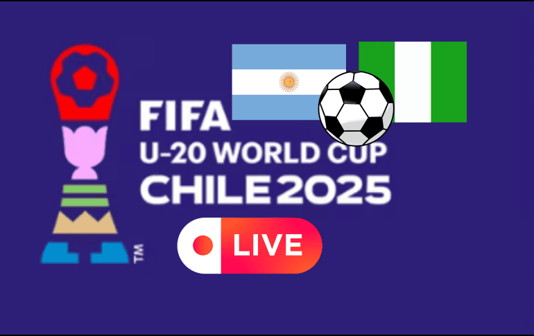 Argentina y Nigeria, que se enfrentarán hoy, 8 de octubre, en el Mundial Sub-20. ESPECIAL/ FIFA