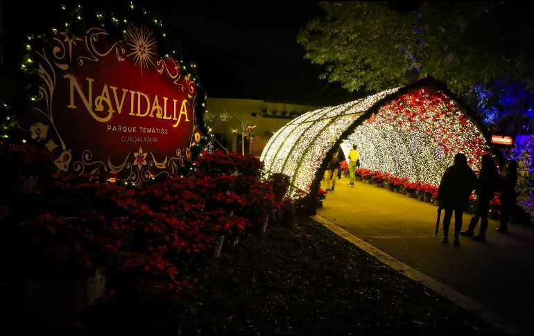 Desde su primera edición, Navidalia ha recibido a más de 570 mil visitantes y ha ofrecido 53 atracciones. EL INFORMADOR / ARCHIVO