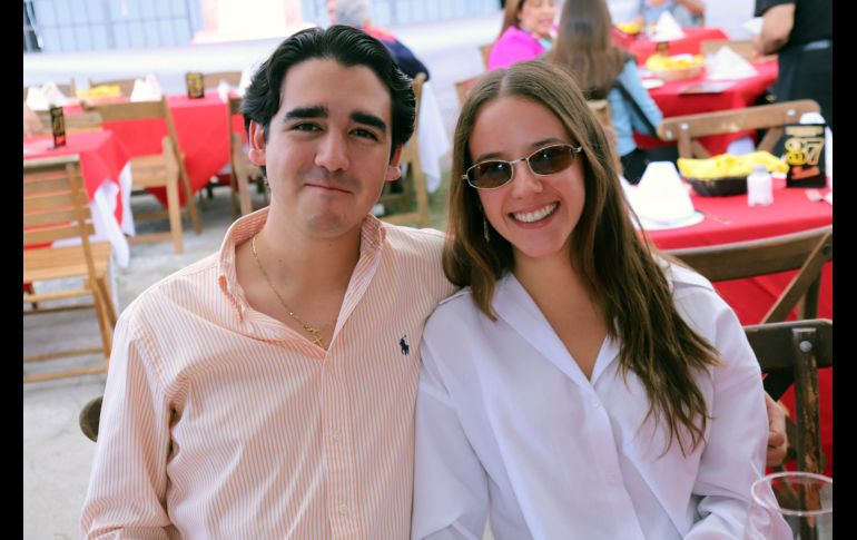 Jorge Villaseñor y Bárbara Tuchmann. GENTE BIEN JALISCO / C. Jimeno