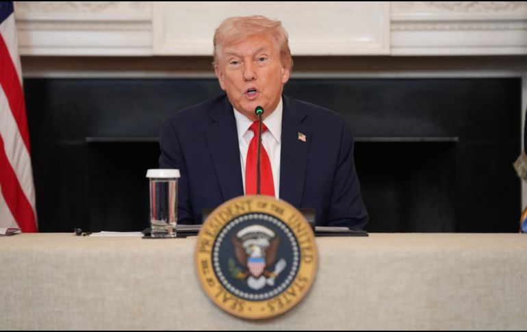 Israel y Hamás han acordado firmar la primera fase de un marco de paz que permitirá la rápida liberación de todos los rehenes, dijo Trump. AP/E. Vucci