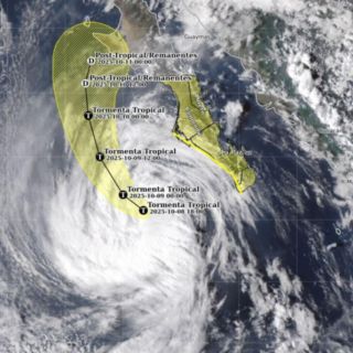Conagua emite aviso especial por lluvias mayores a 250 mm en esta región