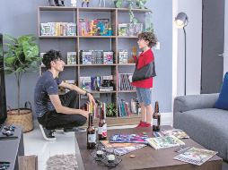 Raúl Briones y Mateo Díaz, en una escena de la cinta. ESPECIAL