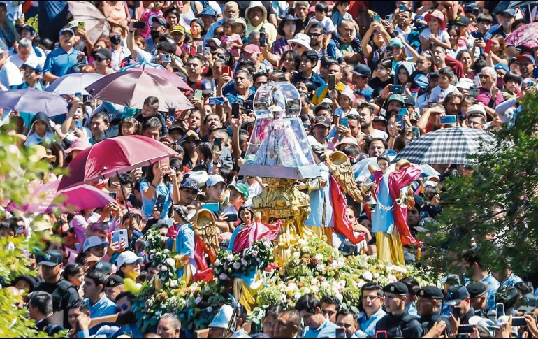 La Romería es uno de los eventos religiosos más importantes de Occidente. EL INFORMADOR/ A. Navarro