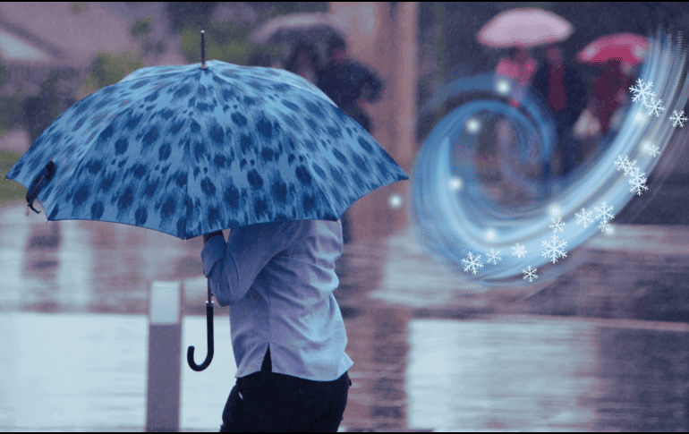El nueve frente frío traerá lluvias fuertes a muy fuertes y descenso de temperatura en áreas de México. SUN / ARCHIVO