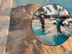 Un fuerte oleaje y las marejadas fueron parte de los efectos del huracán “Priscilla” en Mazatlán. ESPECIAL/Gobierno Municipal de Mazatlán