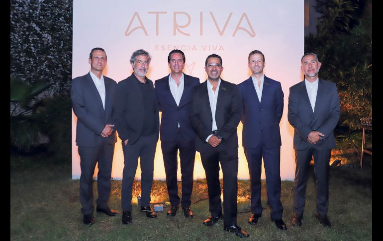 Franco Guerra, Álvaro Moragrega, Fernando Amezcua, Yamil Pérez, Diego Higareda y Jaime Flores. GENTE BIEN JALISCO / C. Jimeno