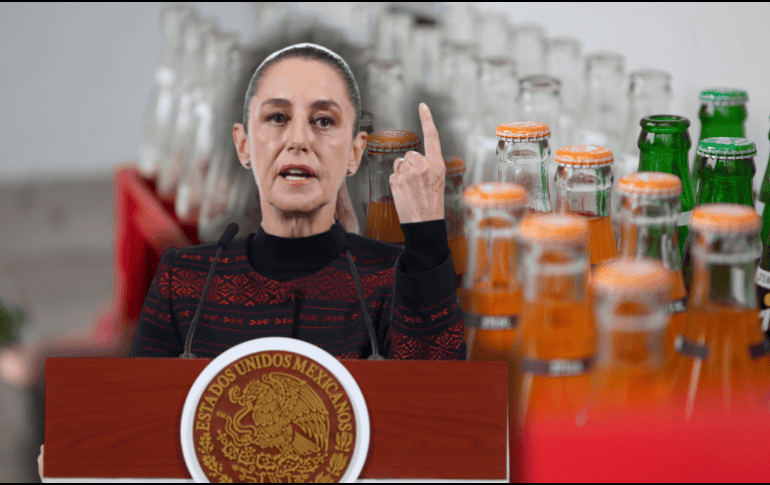 La medida prevé elevar la tasa a 3.08 pesos (casi 0.16 dólares) por litro, un aumento de 87 %, además de aplicar un nuevo gravamen a las bebidas con edulcorantes no calóricos. EFE/M. Guzmán ESPECIAL