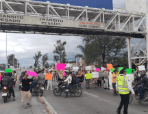 La Policía Vial del Estado informó que se registraron cierres viales en Periférico a su cruce con las avenidas Colón, López Mateos y 8 de julio, Colón y Comonfort. CORTESÍA