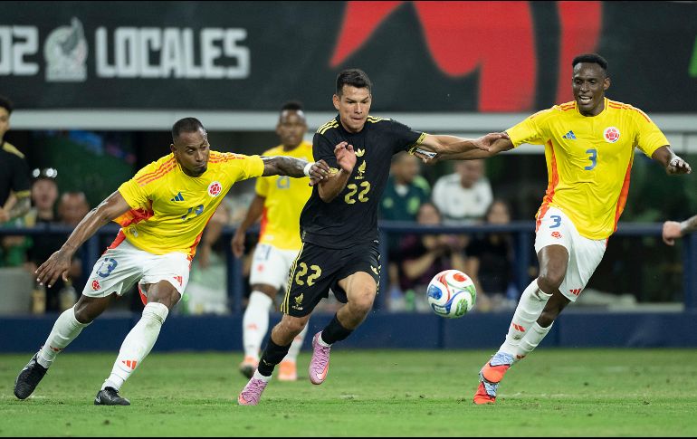 Colombia aprovechó cada error del Tricolor para construir una goleada sin oposición. IMAGO7.