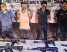 El personal de la Estatal Preventiva inició su persecución rumbo a la sindicatura de Villa Juárez, Navolato. SUN / ESPECIAL