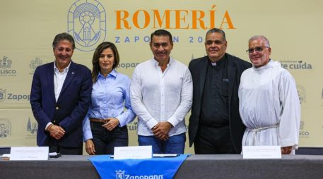 Jesús Feregrino, apoderado legal de la Arquidiócesis de Guadalajara, agradeció a cada una de las personas y los peregrinos que asistieron a la Romería 2025. EL INFORMADOR / J. ACOSTA