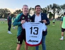 La Selección Mexicana de Futbol retomó los entrenamientos este domingo en las instalaciones de la Academia AGA, casa de los Zorros del Atlas. CORTESÍA/ FMF.