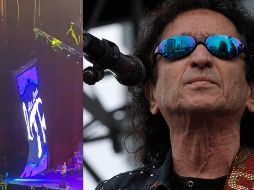 Pantalla se desprende durante concierto de 