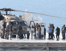 Los últimos 20 rehenes israelíes que permanecían con vida en la Franja de Gaza desde hace dos años fueron liberados este lunes 13 de octubre. EFE / A. Sultan