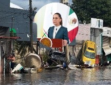 Sheinbaum recorrerá hoy lunes los estaos de Hidalgo y Querétaro.  EFE / SUN / PRESIDENCIA