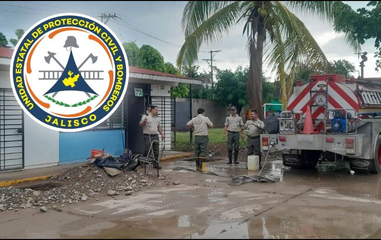 En los operativos de apoyo participan organizaciones de los tres niveles de gobierno. ESPECIAL / FACEBOOK Protección Civil Jalisco