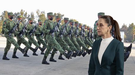 La iniciativa de la Presidenta Sheinbaum para expedir una nueva Ley Orgánica de la Armada de México ha sido aprobada. SUN / ARCHIVO / EFE / JOSÉ MENDEZ