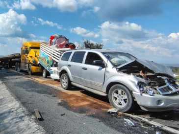 Se trató de un accidente en el kilómetro 427 de la Autopista a Morelia, esto a la altura del municipio de Ocotlán. X/@PCJalisco