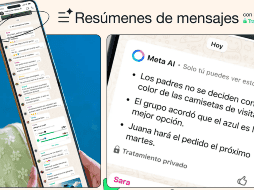 Los usuarios pueden ahorrar tiempo y mantenerse al tanto sin necesidad de revisar extensas cadenas de mensajes. ESPECIAL/WHATSAPPA