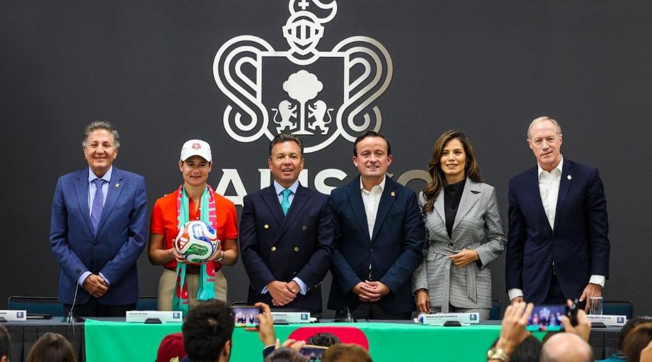 Este lunes se hizo oficial el nombramiento de la golfista mexicana Lorena Ochoa como una de las embajadoras de la sede rumbo a la próxima justa mundialista. EL INFORMADOR/ A. NAVARRO.