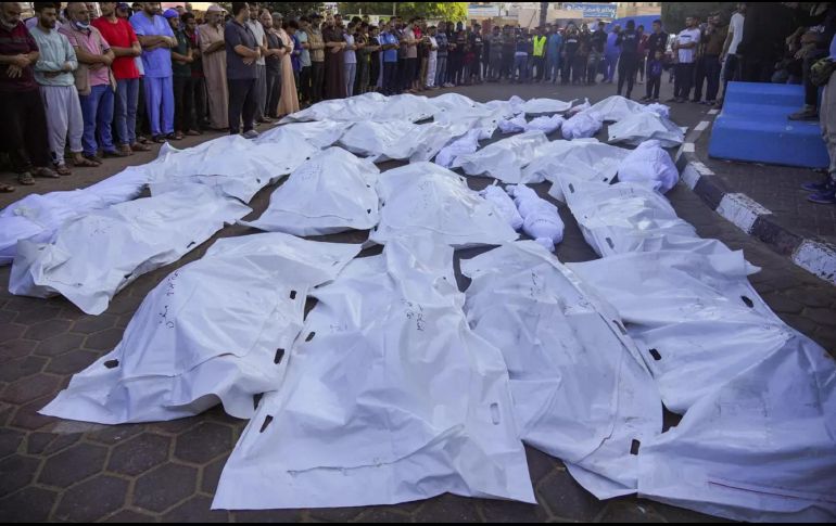 El Ministerio de Sanidad de Gaza anunció este martes la disponibilidad de sus equipos médicos para recibir los cuerpos de los palestinos. AP / ARCHIVO