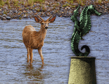 Muchos usuarios, incluso, pidieron que el animal fuera rescatado y reubicado para evitar un encuentro fatal con un reptil en Puerto Vallarta. ESPECIAL / CANVA