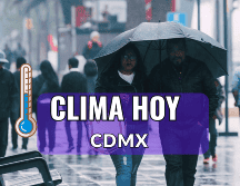De acuerdo con el pronóstico del clima de hoy, 13 de octubre, se prevé lluvias aisladas en CDMX. SUN/ ARCHIVO