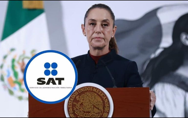 La Mandataria descartó que el paro de trabajadores del SAT vaya a representar afectaciones mayores en la atención de los contribuyentes. SUN / F. ROJAS