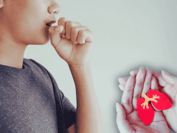 Los principales síntomas de la EPOC son: tos crónica, generalmente acompañada de flema, y dificultad respiratoria. ESPECIAL / CANVA