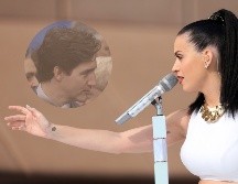 Katy Perry dio un guiño a los rumores que la colocan en relación con Justin Trudeau. AP / ARCHIVO