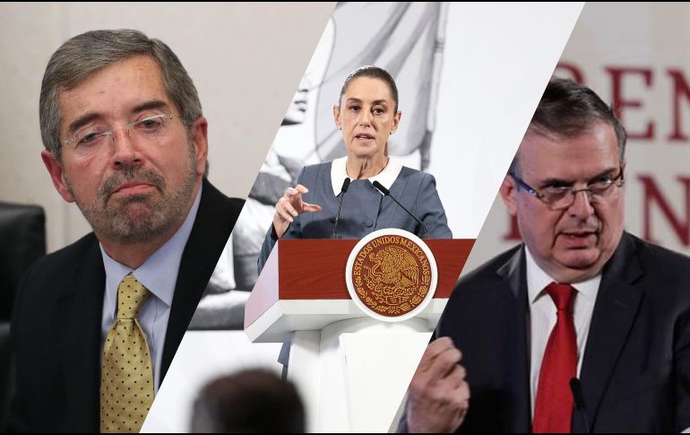 Sheinbaum indicó desde Palacio Nacional que Juan Ramón de la Fuente (Relaciones Exteriores) ya se encuentra con Marco Rubio para establecer nuevos acuerdos relacionados con el T-MEC. SUN / ARCHIVO / EFE / J. Méndez