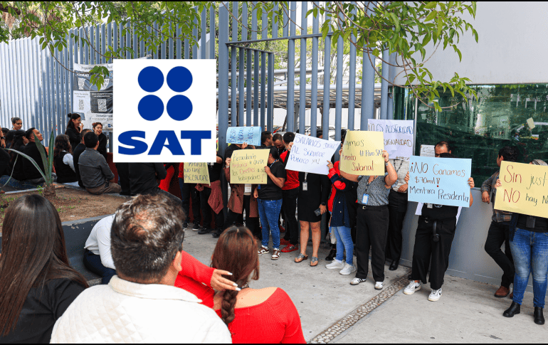 El Servicio de Administración Tributaria (SAT) publicó un comunicado oficial para informar cuales son las oficinas afectadas por el paro nacional de los trabajadores. EL INFORMADOR/ ARCHIVO