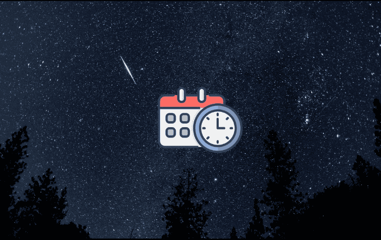 Será posible ver hasta 10‑20 meteoros por hora en cielos oscuros. ESPECIAL / CANVA