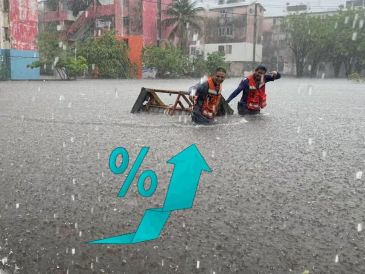De acuerdo con registros históricos de la Comisión Nacional del Agua (Conagua), interpretados por la UNAM, el promedio mensual de la caída de agua en 1941 fue de 99.8 milímetros. SUN / ESPECIAL