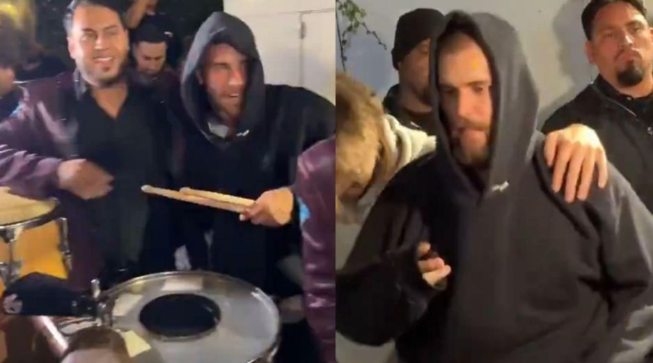 A través de redes sociales circulan videos donde se ve al intérprete de 