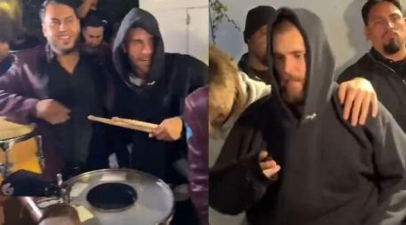 A través de redes sociales circulan videos donde se ve al intérprete de 