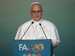 El Papa mencionó los conflictos en Ucrania y Gaza, además de Haití, Afganistán, Mali, República Centroafricana, Yemen y Sudán del Sur. EFE/A. Di Meo