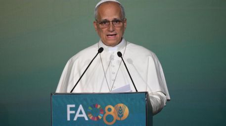 El Papa mencionó los conflictos en Ucrania y Gaza, además de Haití, Afganistán, Mali, República Centroafricana, Yemen y Sudán del Sur. EFE/A. Di Meo