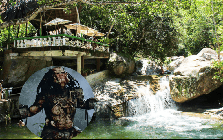 La mayoría de las escenas de Depredador fueron rodadas en la zona de Mismaloya, al sur de Puerto Vallarta. ESPECIAL